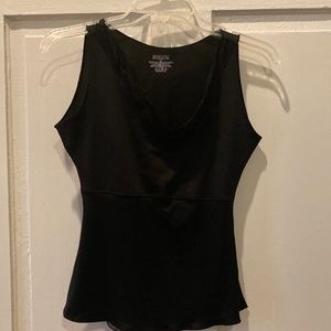 Spanx Hide & Sleek black camisole M